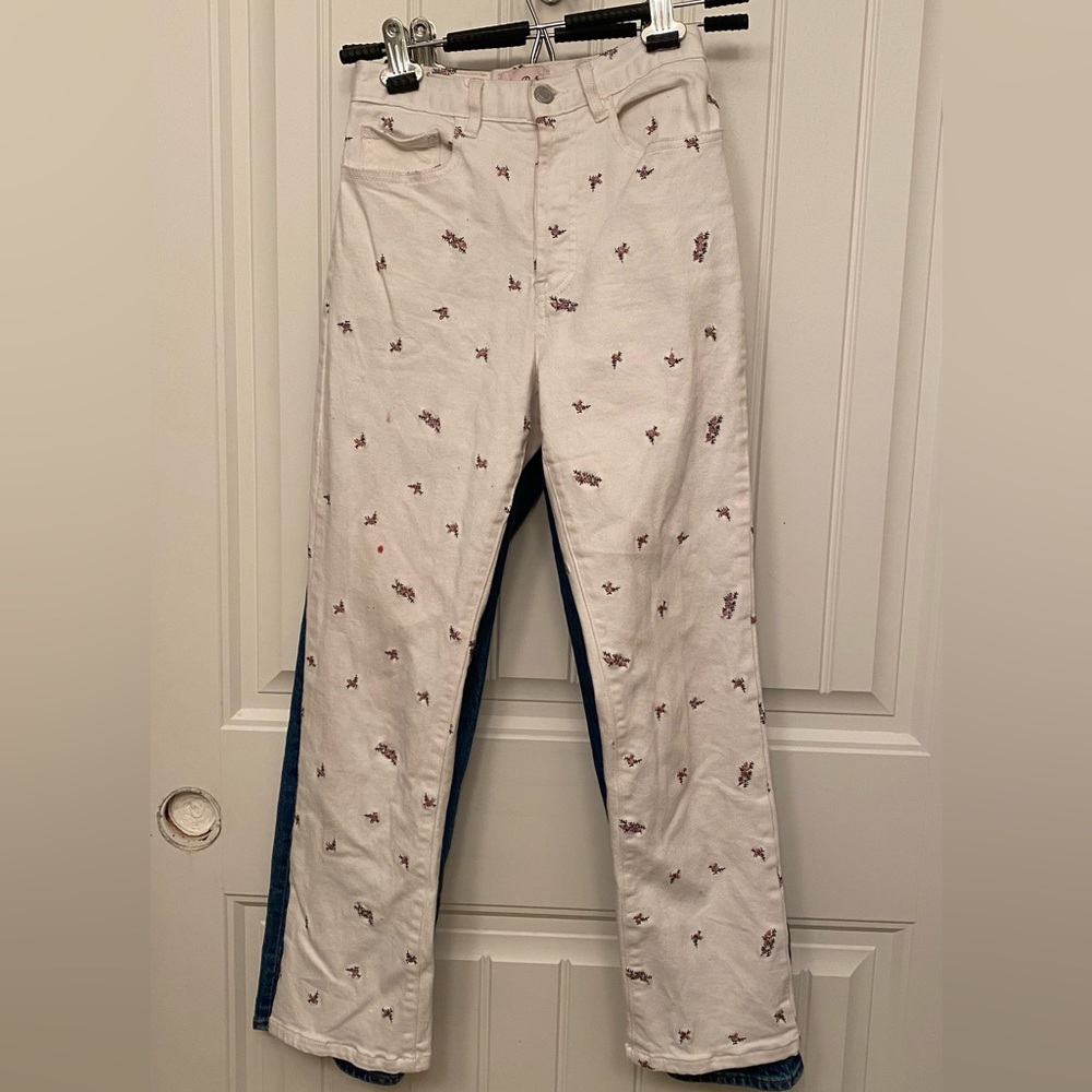 Cry Baby patterned jeans